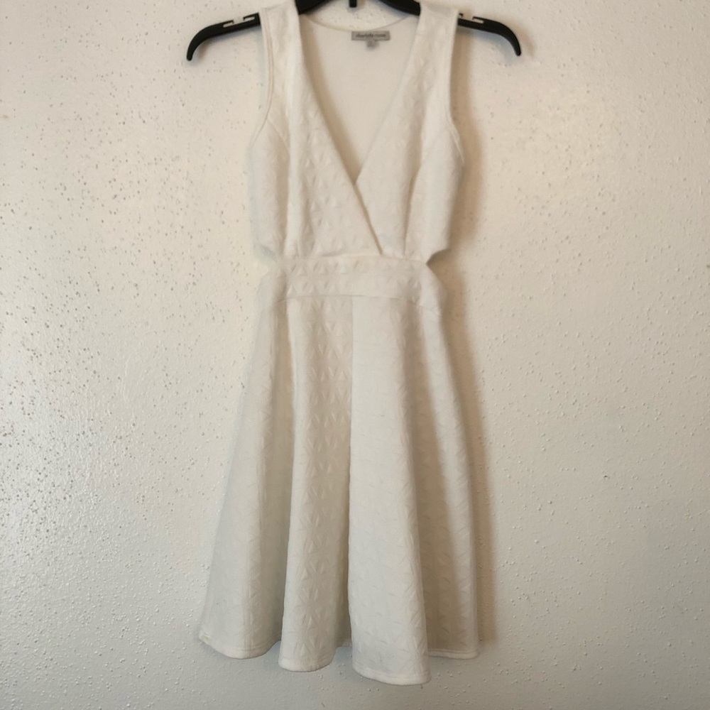 White Charlotte Russe Dress Sz XS
